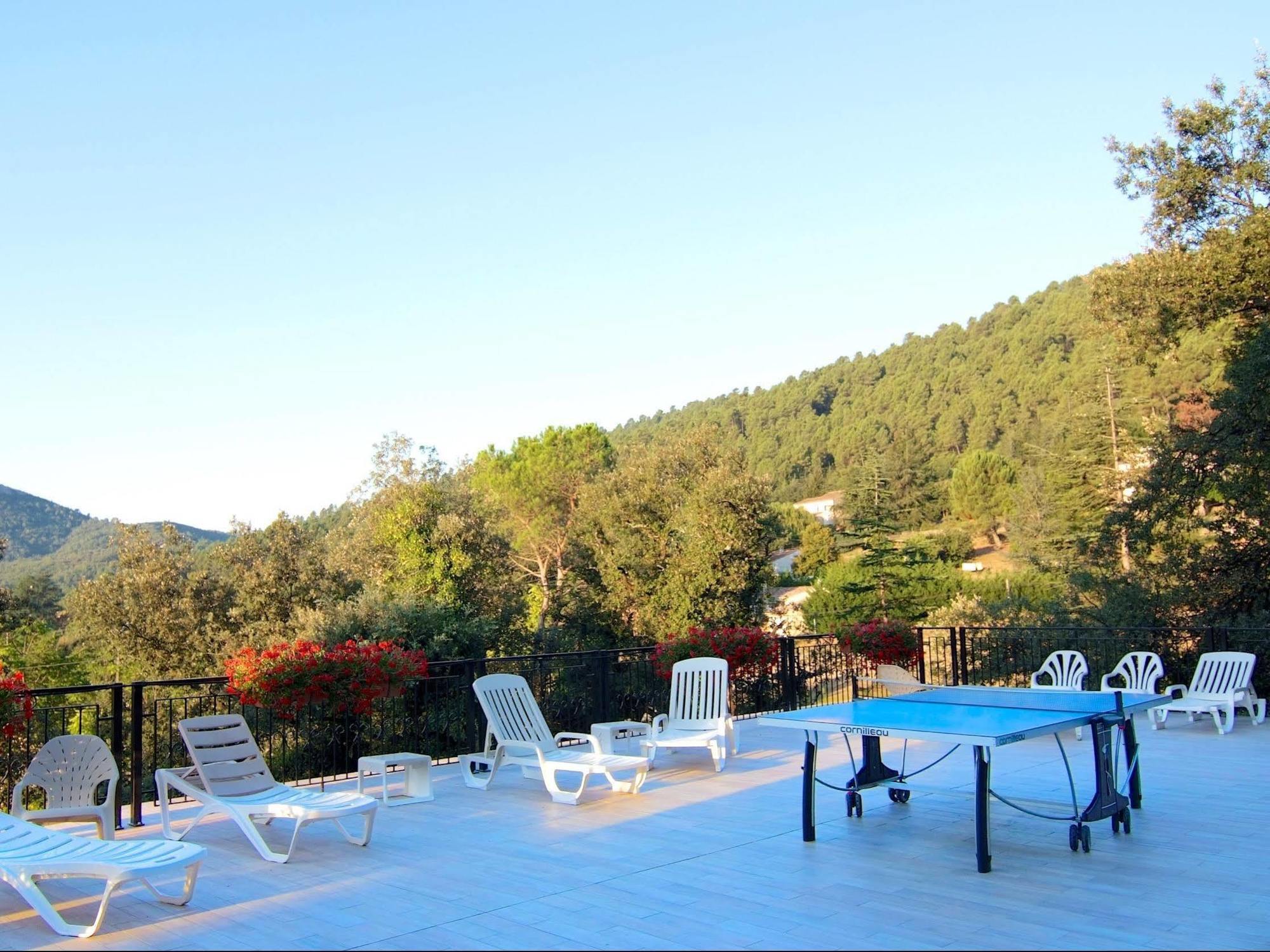 Logis Hotel Restaurant La Porte Des Cevennes Anduze Dış mekan fotoğraf